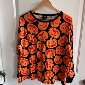 Hyde & eek 😱 (target prints) Halloween pj long sleeve top